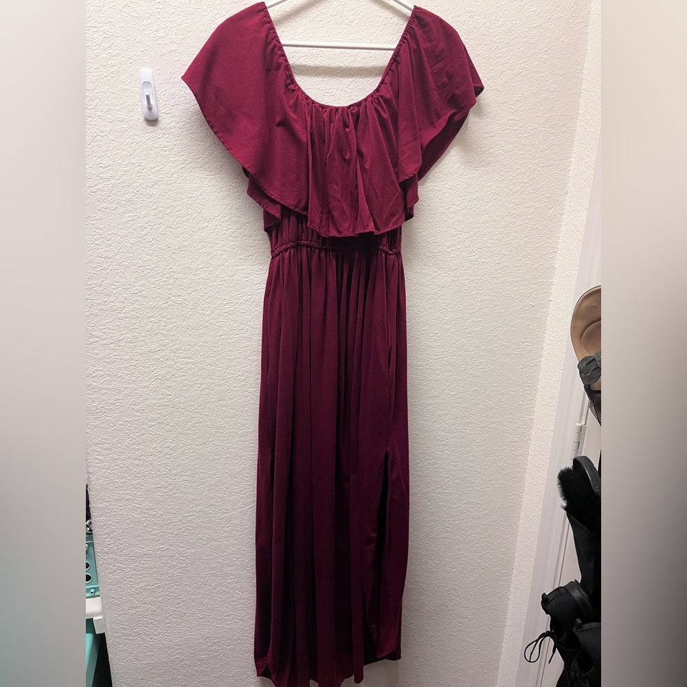 Off the shoulder dress
